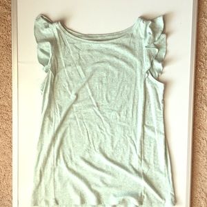 Loft vintage soft flutter sleeve tee